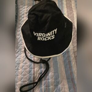 Virginity Rocks Black Bucket Hat And Beanie